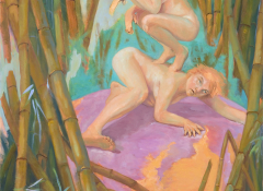 Cover, oil on canvas, 60 x 48 inches, 2007