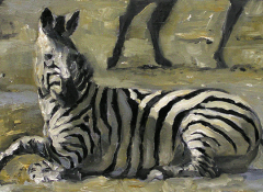 Bakora No11, oil on panel, 12 x 12 inches, 2011